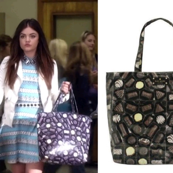 🎀 Kate Spade Chocolate Candy Bon Shopper Set - Picture 3 of 7